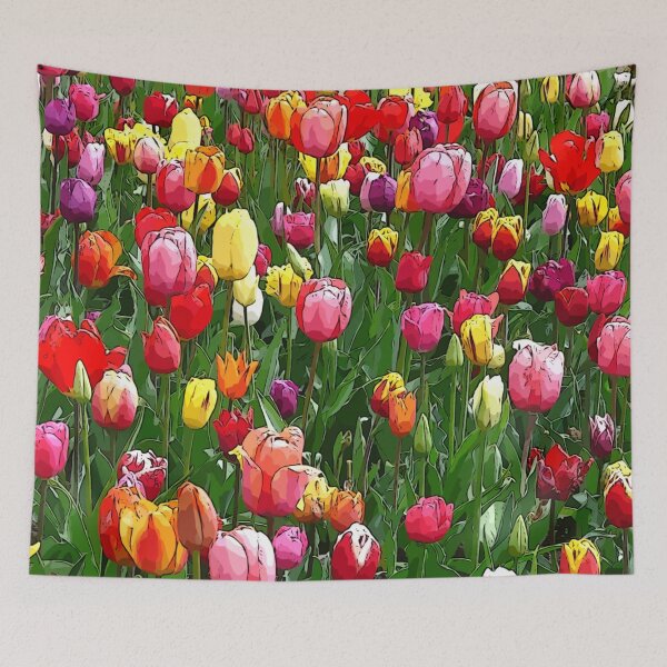 Item preview, Tulps in The Garden Springtime designed and sold by Billgreen54.