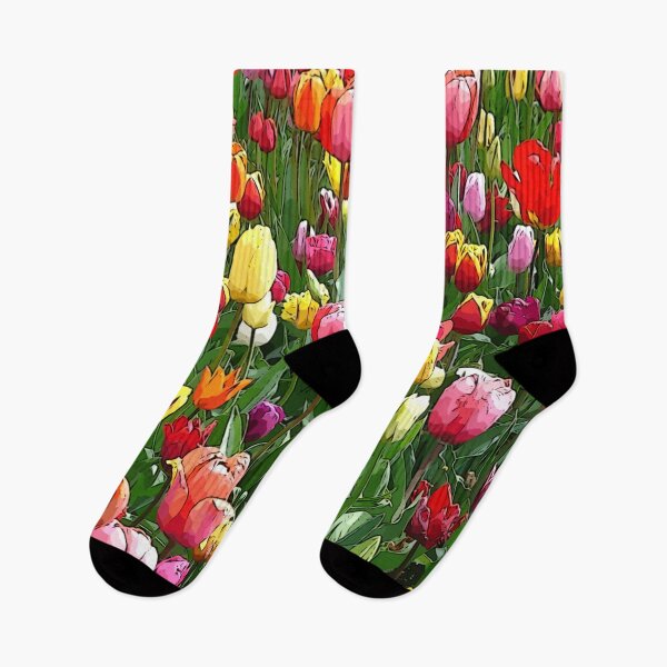 Item preview, Tulps in The Garden Springtime designed and sold by Billgreen54.
