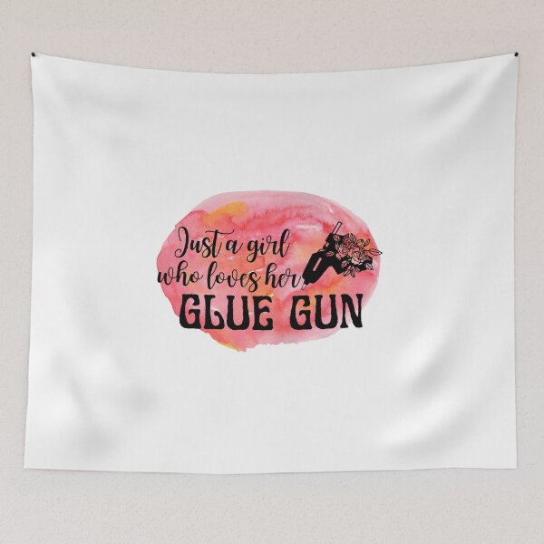 Item preview, Just a girl who loves her glue gun - Crafty Girl designed and sold by poojapatel5.