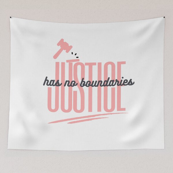 Item preview, Justice Has No Boundaries designed and sold by Tropium-Designs.