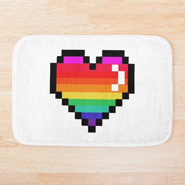 Item preview, Rainbow Heart designed and sold by Bread  Cat.