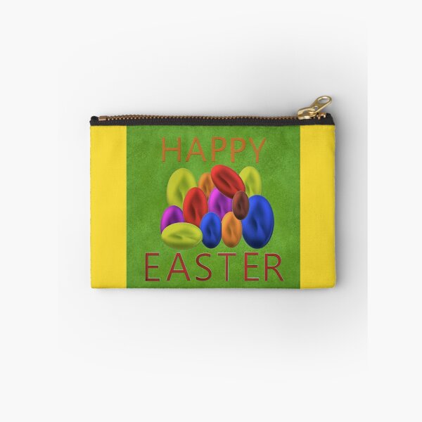 Item preview, Happy Easter Coloured Eggs designed and sold by MottoDigging.