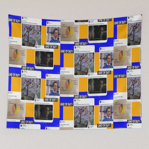 Item preview, Line of duty memes designed and sold by Mayuri Juyal.