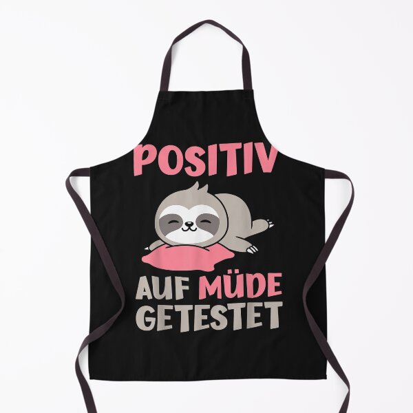 Item preview, Positiv Auf Müde Getestet Spruch mit Schlaf Faultier Motiv designed and sold by Borhala23234.