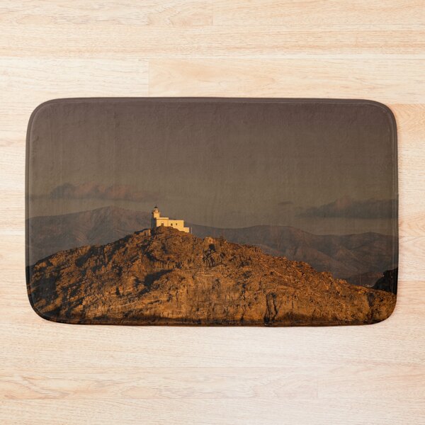 Item preview, Korakas Lighthouse on top of a Hill at Sunset in Paros, Greek Islands designed and sold by JarbasVisuals.