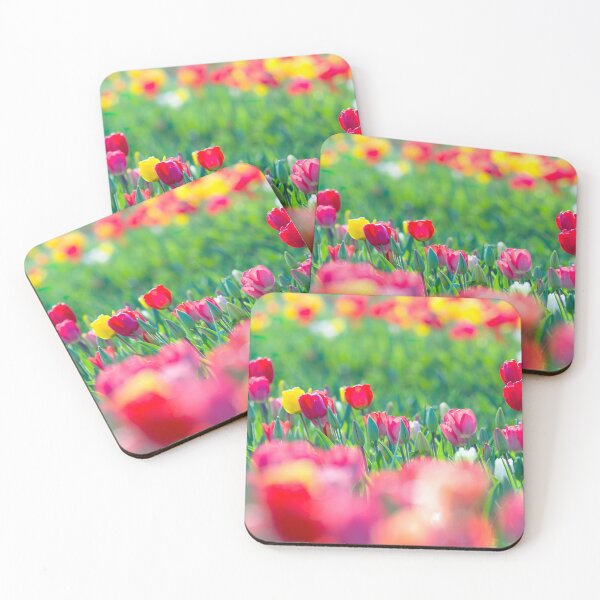 Item preview, Stunning colourful Tulip Field designed and sold by CyaniRose.