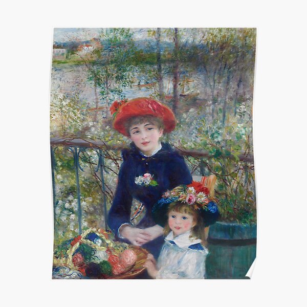 pierre auguste renoir two sisters on the terrace 1881