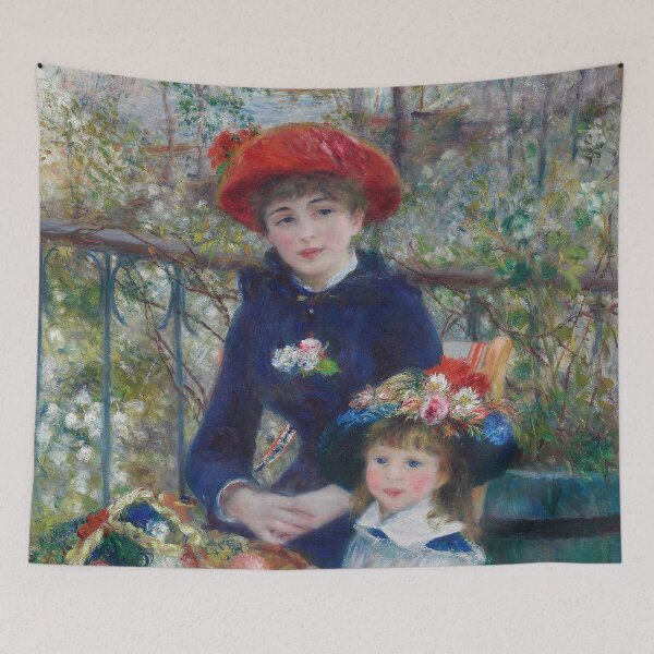 Item preview, Two Sisters (On the Terrace) (1881) By Pierre-Auguste Renoir designed and sold by sunny-007.
