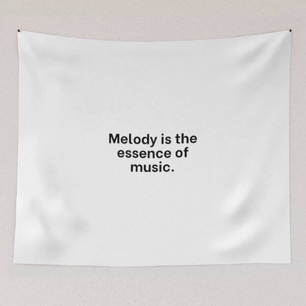 Item preview, Melody is the essence of music. designed and sold by Optimus108.