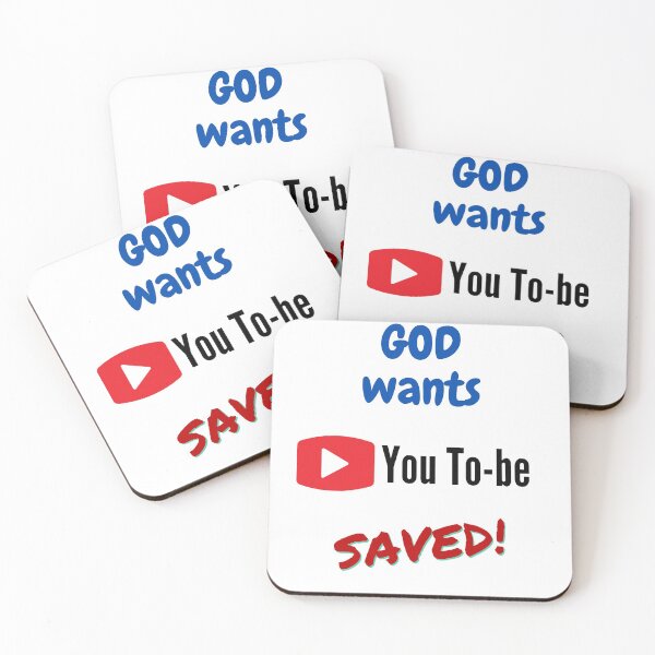 Item preview, Christian funny puns about You tube designed and sold by T-Larious-Tees.