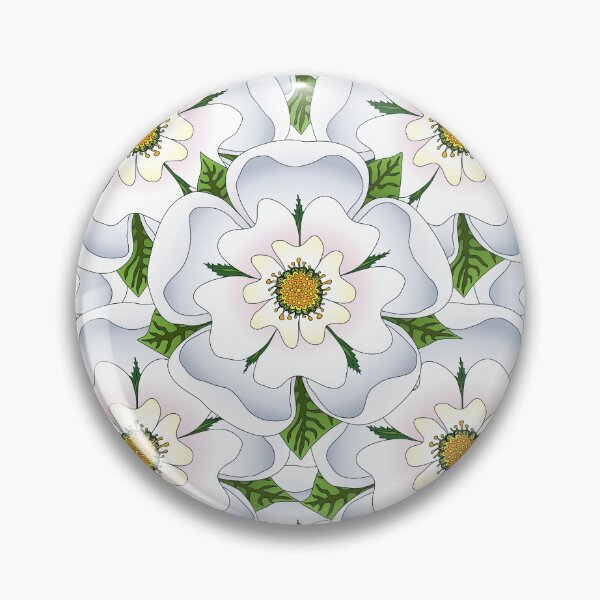 Item preview, Yorkshire Rose Pattern designed and sold by Yorkshire Stuff.