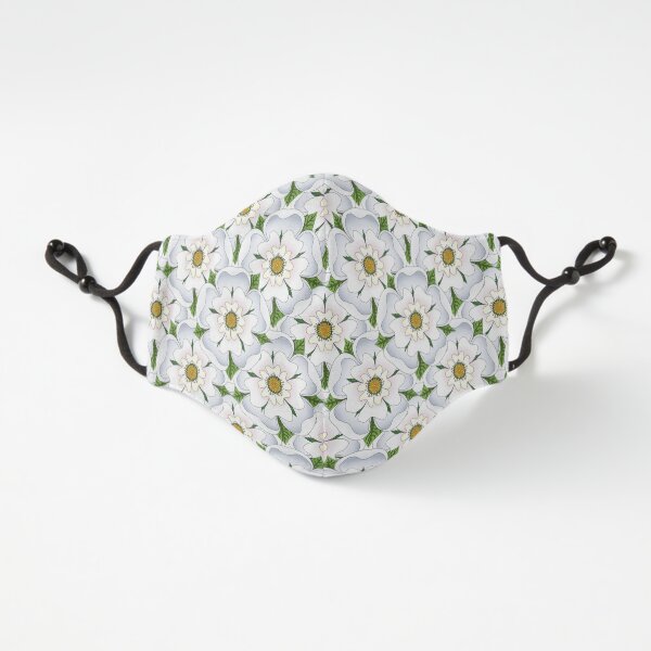 Yorkshire Rose Pattern Fitted 3-Layer