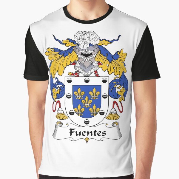 Fuentes Coat of Arms/Family Crest Graphic T-Shirt