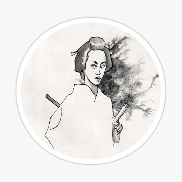Onna-Bugeisha Sticker