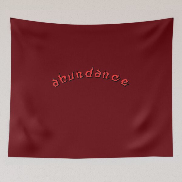 Item preview, Abundance edgy minimalist graphic red designed and sold by everything4eva.