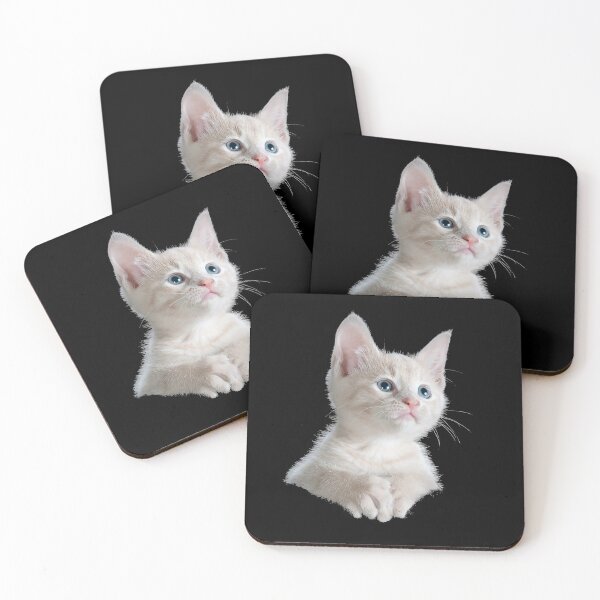 Item preview, Cute White Kitten designed and sold by pondemand.