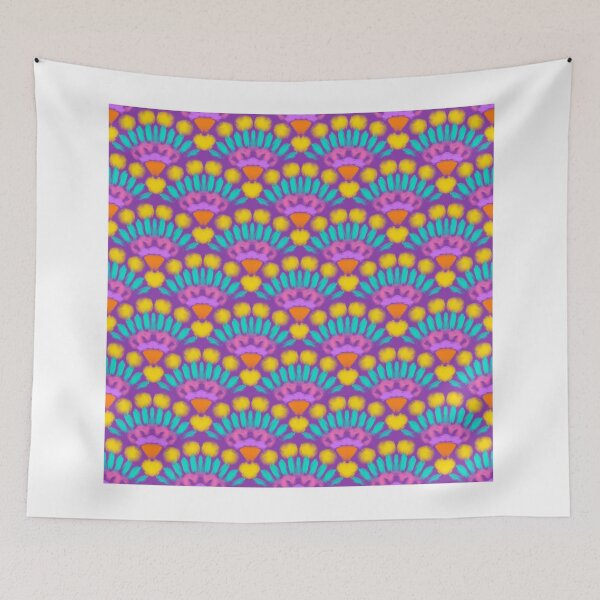 Item preview, pop ethnic tassel print designed and sold by RuheArt.