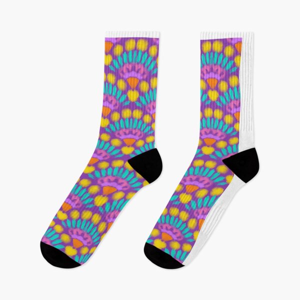 Item preview, pop ethnic tassel print designed and sold by RuheArt.
