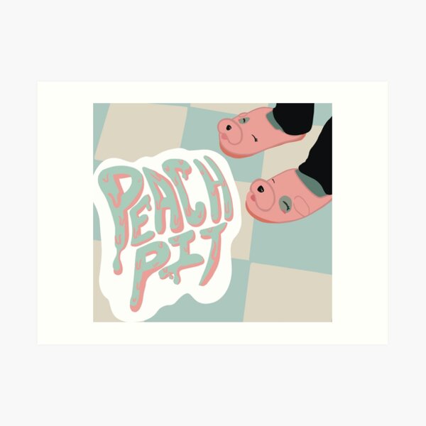 Peach Pit Art Prints Redbubble