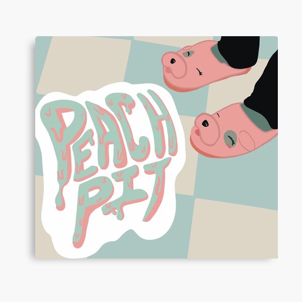 Peach Pit Canvas Prints Redbubble