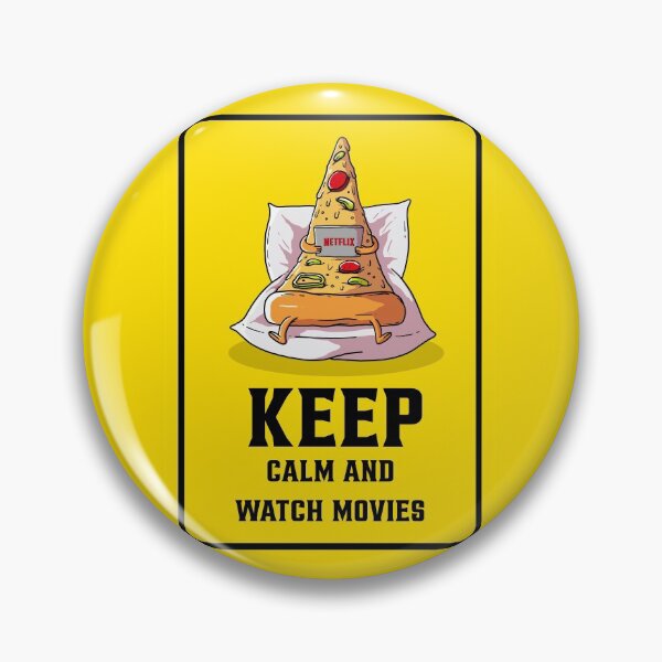 Item preview, Keep calm and watch movies designed and sold by RAIID.