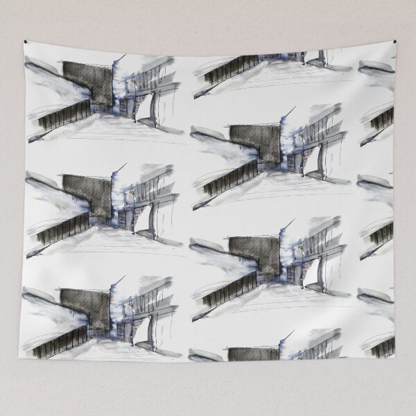 Item preview, Architecture Sketch Dana Krystle October 2018  (16) designed and sold by dana-krystle.