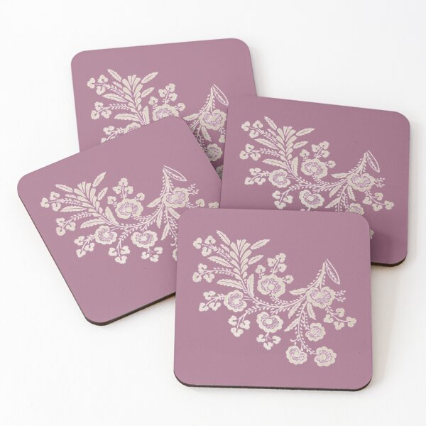 Item preview, Flower lace on dusky pink designed and sold by Ninaeva.