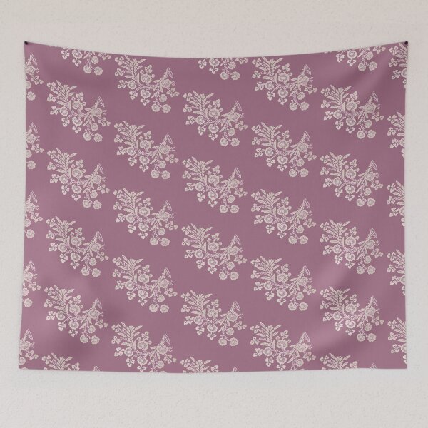 Item preview, Flower lace on dusky pink designed and sold by Ninaeva.