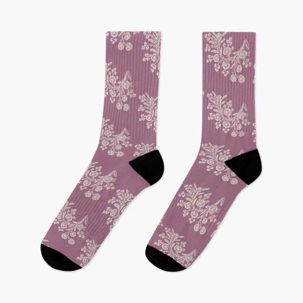 Item preview, Flower lace on dusky pink designed and sold by Ninaeva.