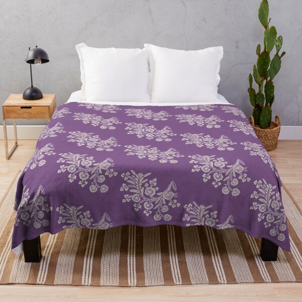 Item preview, Flower lace on purple designed and sold by Ninaeva.