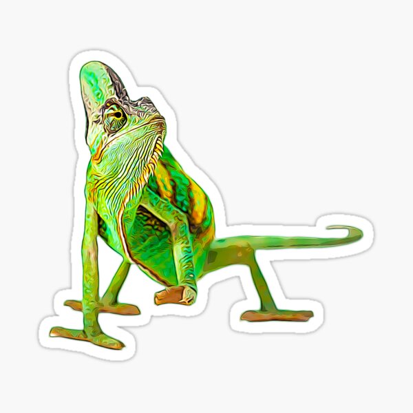 Chameleon Sticker