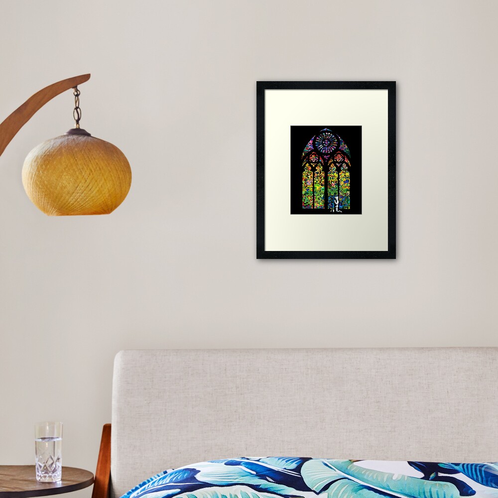 Item preview, Framed Art Print designed and sold by WE-ARE-BANKSY.