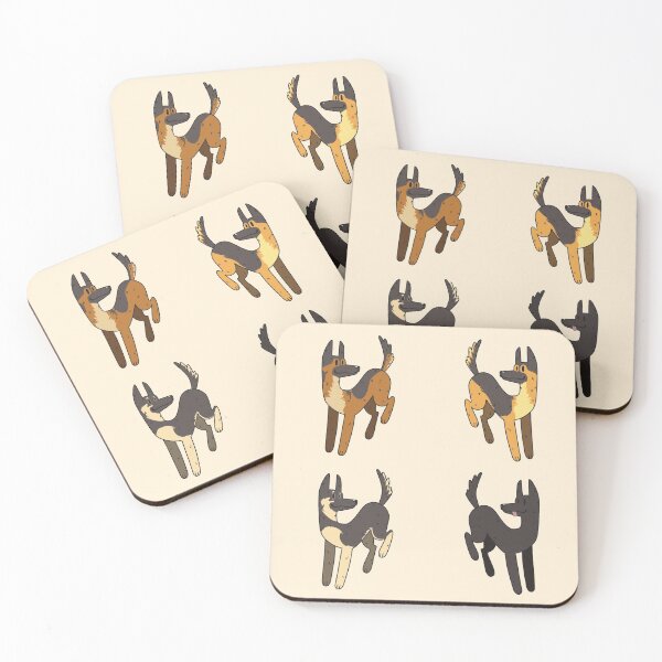 Item preview, Cute German Shepherd Dog Pack #1 designed and sold by ShyOwlet.