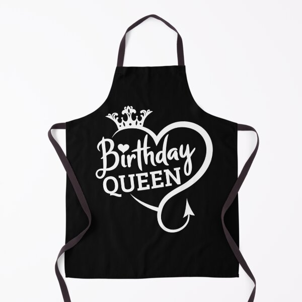Item preview, Birthday Queen crown heart devil tail. White design designed and sold by ShutterKapan.