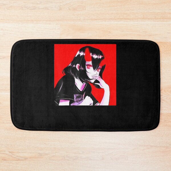 Item preview, Anime Aesthetic Gothic Demon Girl Kawaii Waifu designed and sold by ClementinaHowe.
