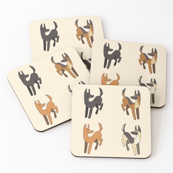 Item preview, Cute German Shepherd Dog Pack #3 designed and sold by ShyOwlet.