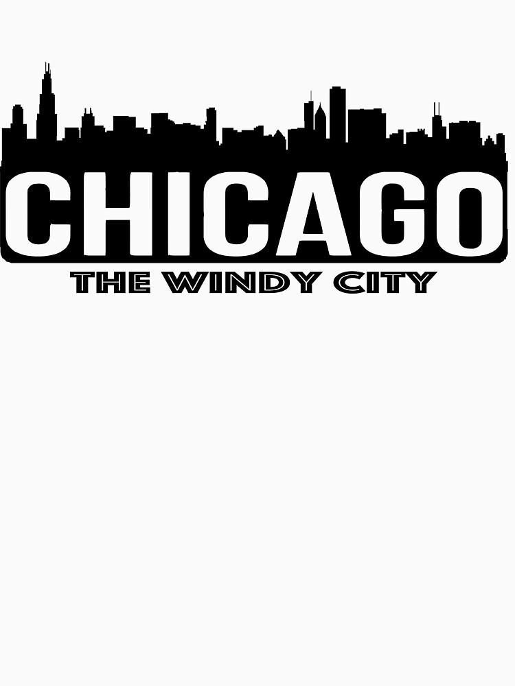Graphic Chicago Skyline Chicago Flag Chicago Bears Unisex T-Shirt –  Teepital – Everyday New Aesthetic Designs