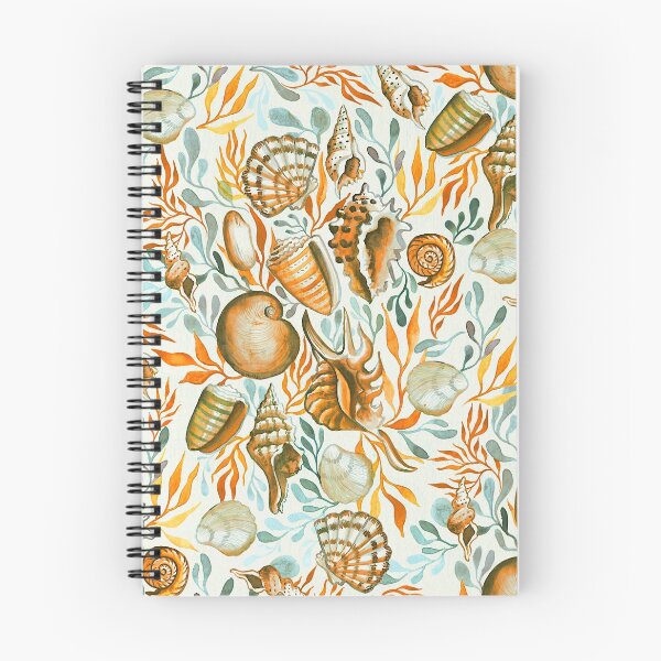 Item preview, seashells in watercolor designed and sold by Gaia Marfurt.