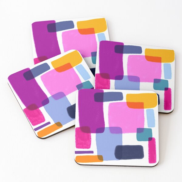 Item preview, Abstract Rectangles and Squares  designed and sold by jennyprintco.