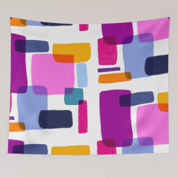Item preview, Abstract Rectangles and Squares  designed and sold by jennyprintco.