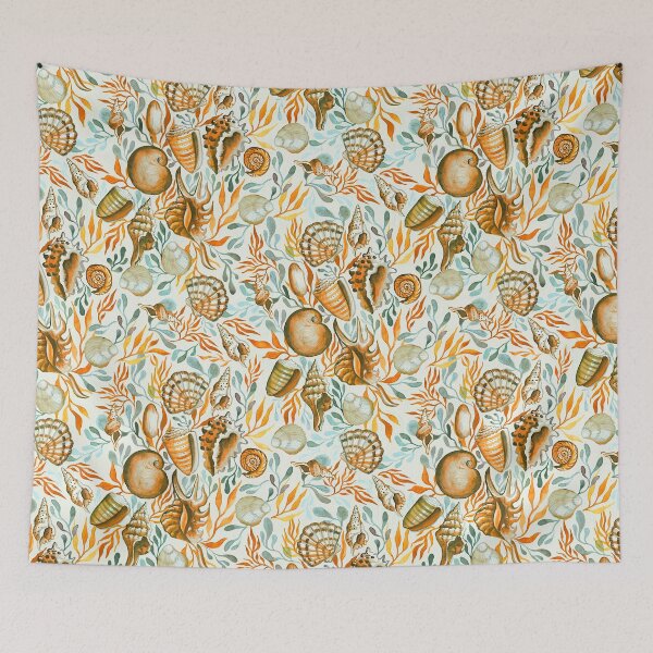 Item preview, seashells in watercolor designed and sold by Gaia Marfurt.