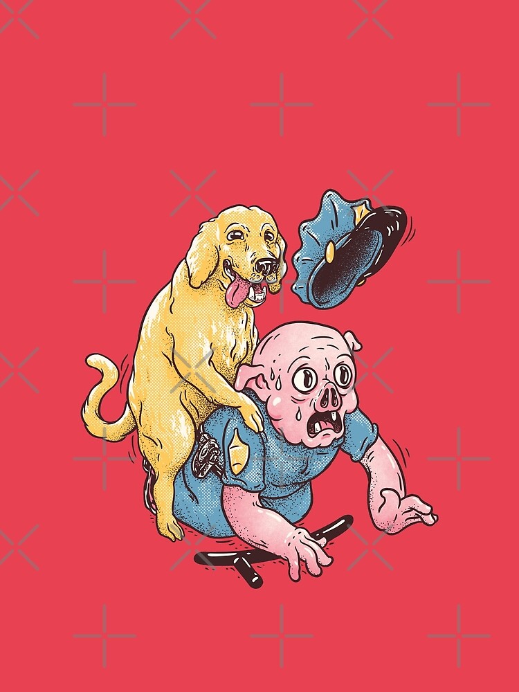 Fuck the Police - Yellow Lab Dog Funny Hump Time Triumphant Justice, Fuck12, Defund The Police, Leg Hump Leghump, Eat The Rich, Kids Mask, Backpack