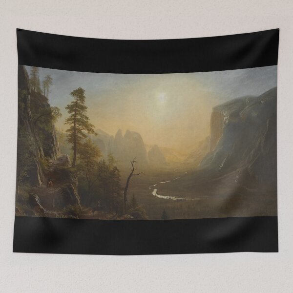 Item preview, Yosemite Valley, Glacier Point Trail - Albert Bierstadt designed and sold by 2Girls1Shirt.