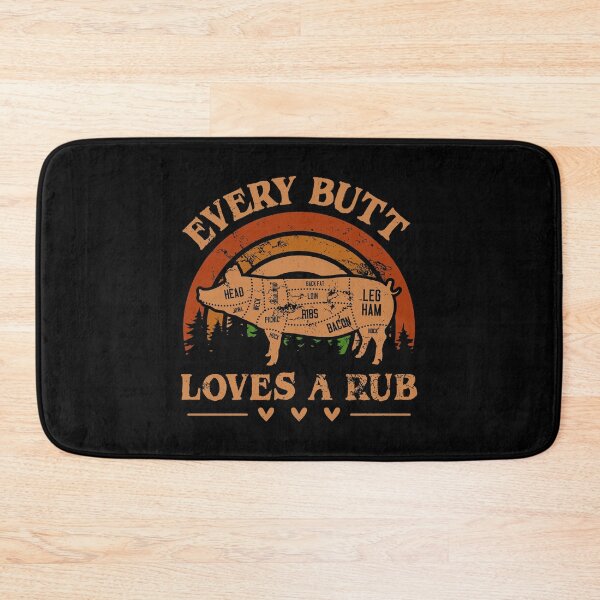 Item preview, Every Butt Loves A Rub Farming Tractor Field Farmer Pigsty Farm Agriculture Herd Chicken Pig Cow Livestock Ho designed and sold by shirti.
