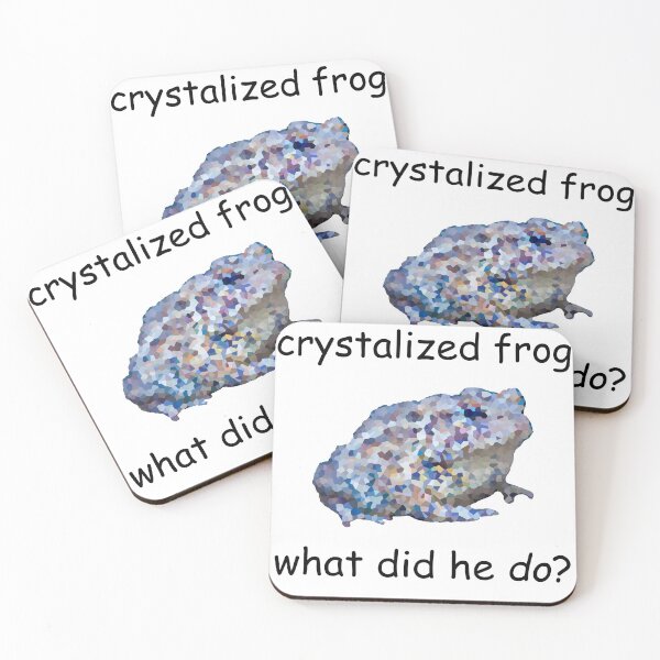 Item preview, CRYSTALIZED FROG designed and sold by angelvoid.