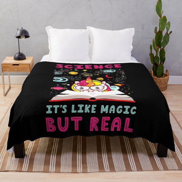Item preview, Science It's Like Magic But Real Students Teacher Unicorn School Lab Experiments Chemistry Science Laborator designed and sold by shirti.