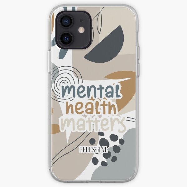 Post-traumatic growth mental heath awareness hashtag mental health mh not ok 10 iPhone Soft Case
