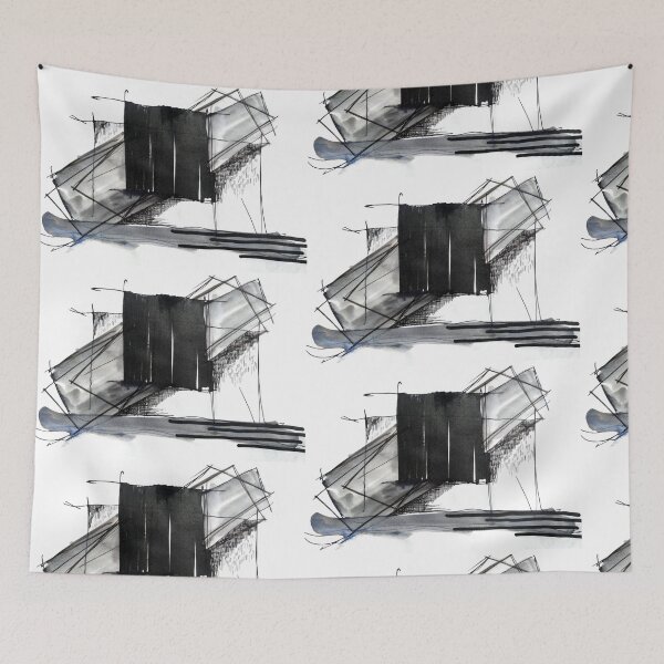 Item preview, Architecture Sketch Dana Krystle October 2018  (23) designed and sold by dana-krystle.