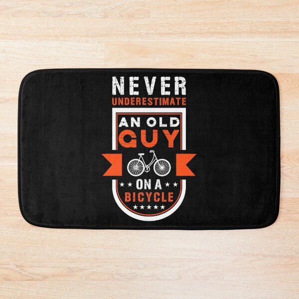 Item preview, Never Underestimate An Old Guy On A Bicycle Cycling Biking Bike Bicycle Travel Break Wheel Ride Biking Saddle designed and sold by shirti.