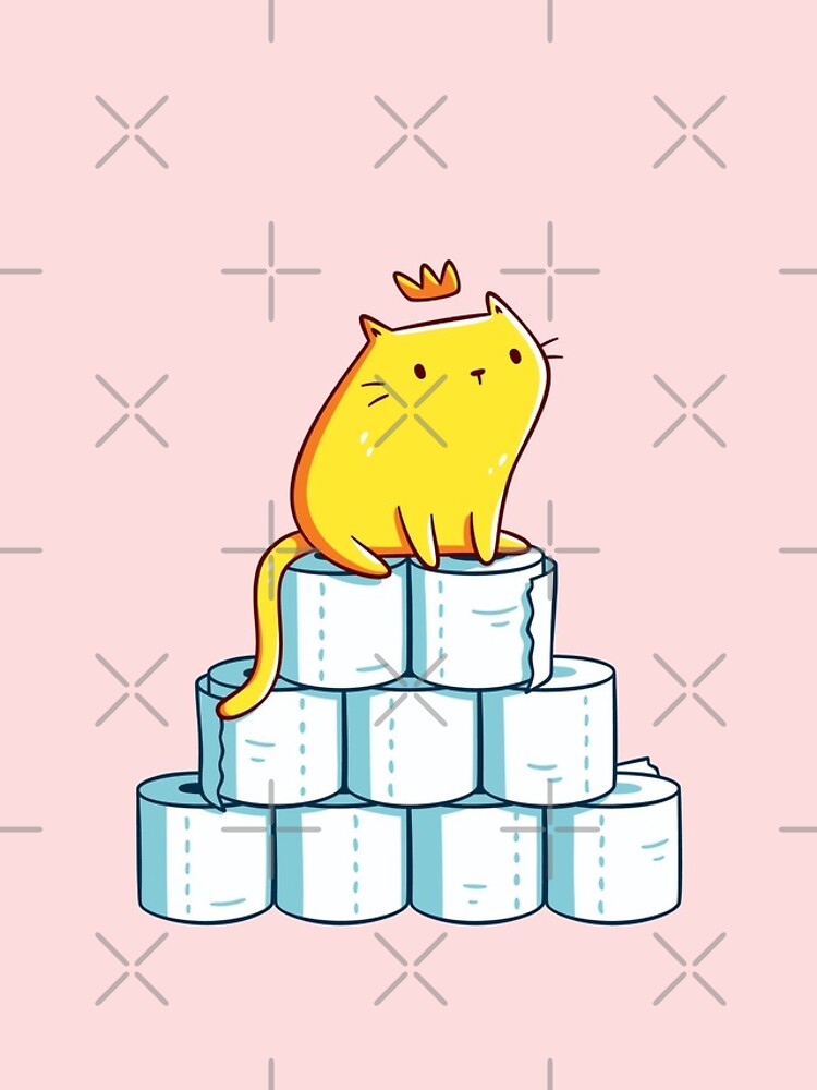 "Toilet Paper King" iPhone Case for Sale by LydiaLyd Redbubble